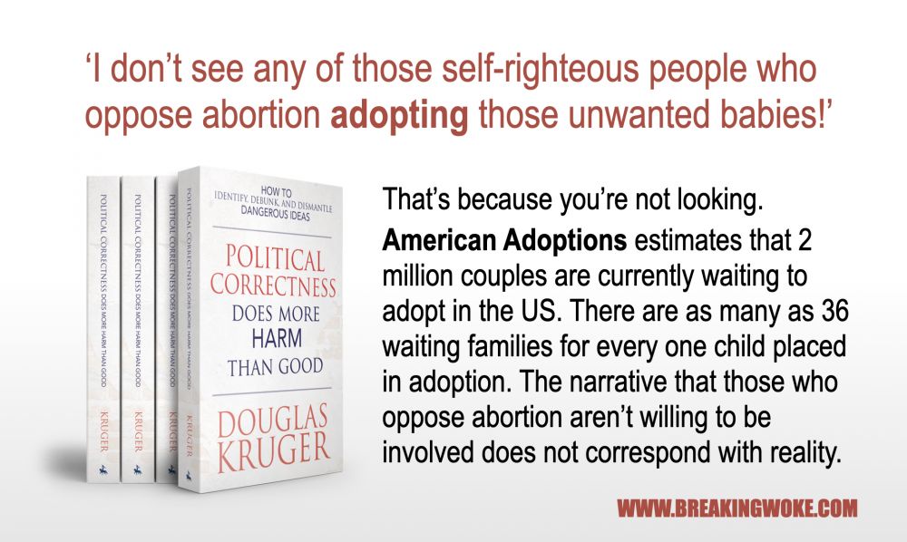 Pro-Lifers don't adopt?